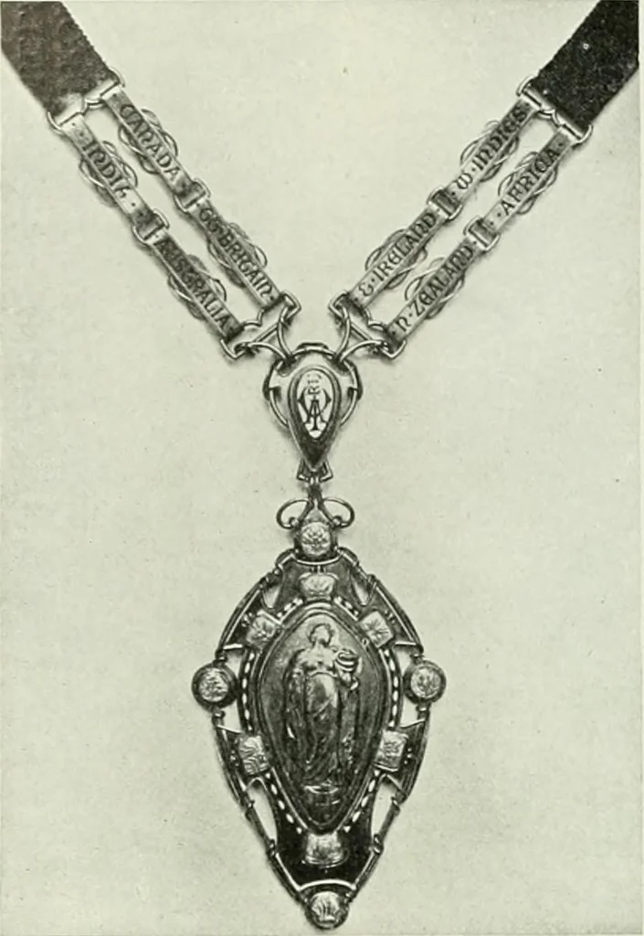 An illustration from Studio international, 1893, leaf 323