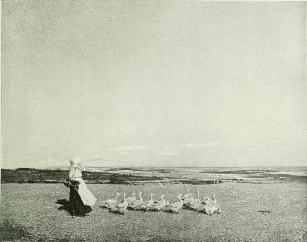An illustration from Studio international, 1893, leaf 328