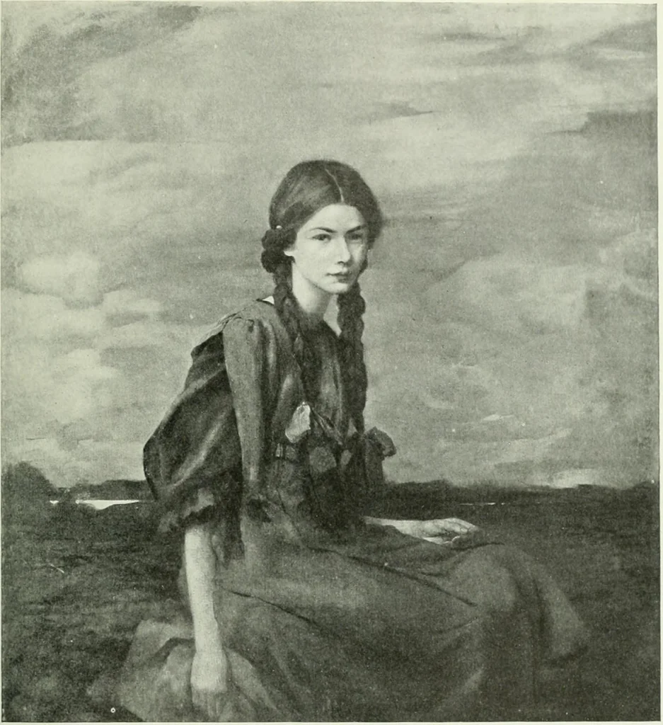An illustration from Studio international, 1893, leaf 332