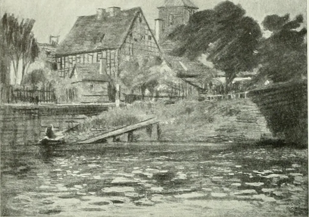 An illustration from Studio international, 1893, leaf 335