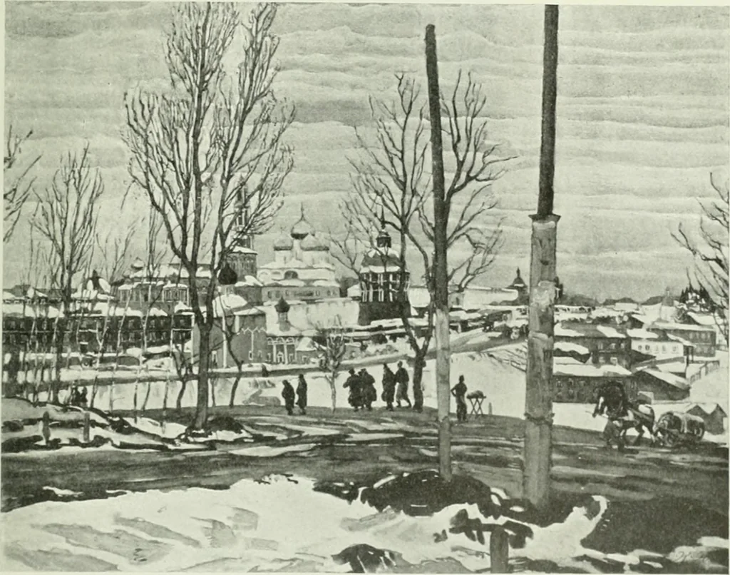 An illustration from Studio international, 1893, leaf 338