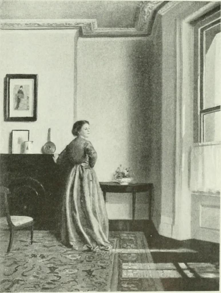 An illustration from Studio international, 1893, leaf 38