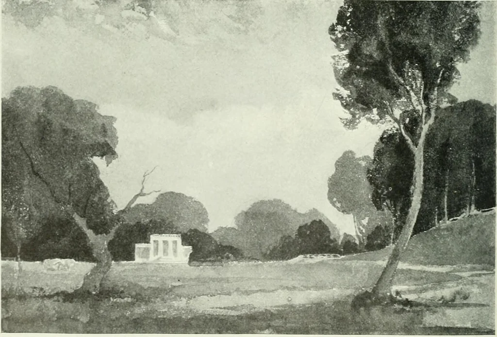 An illustration from Studio international, 1893, leaf 41