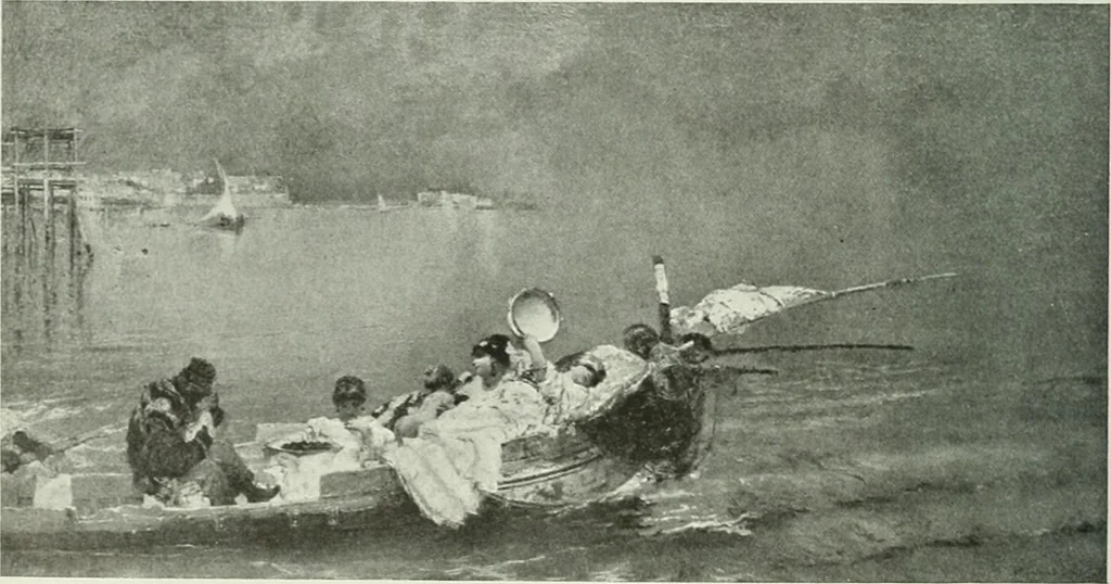 An illustration from Studio international, 1893, leaf 47
