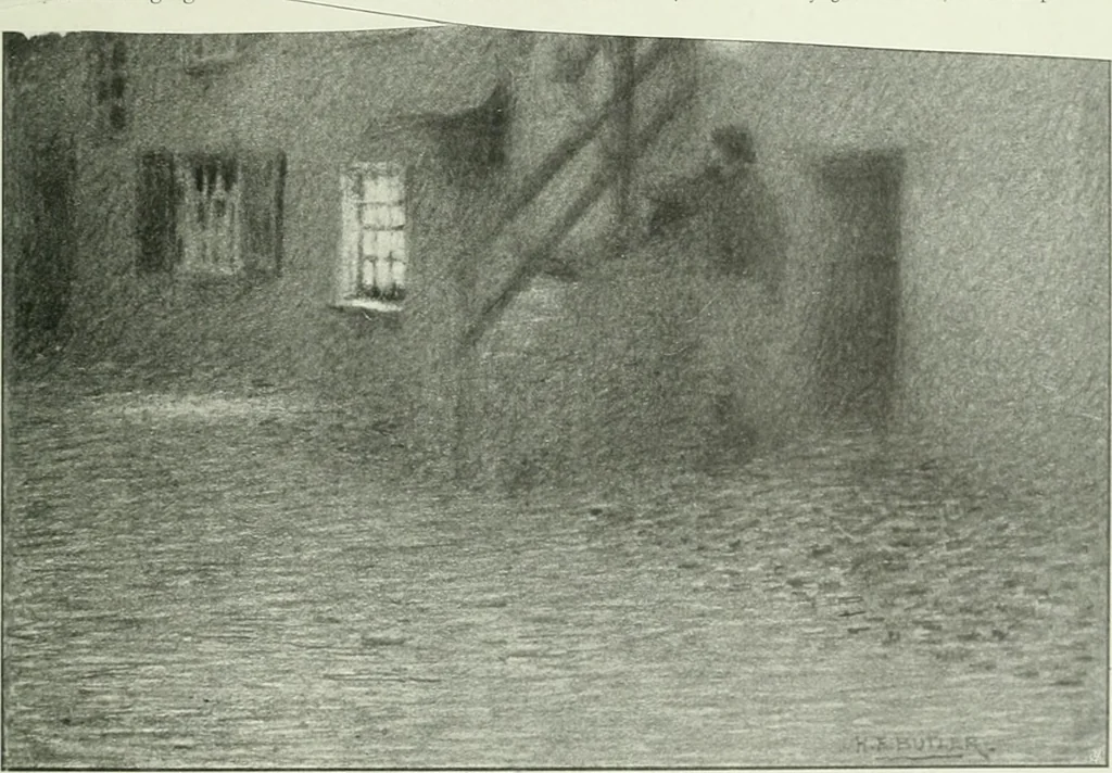 An illustration from Studio international, 1893, leaf 62