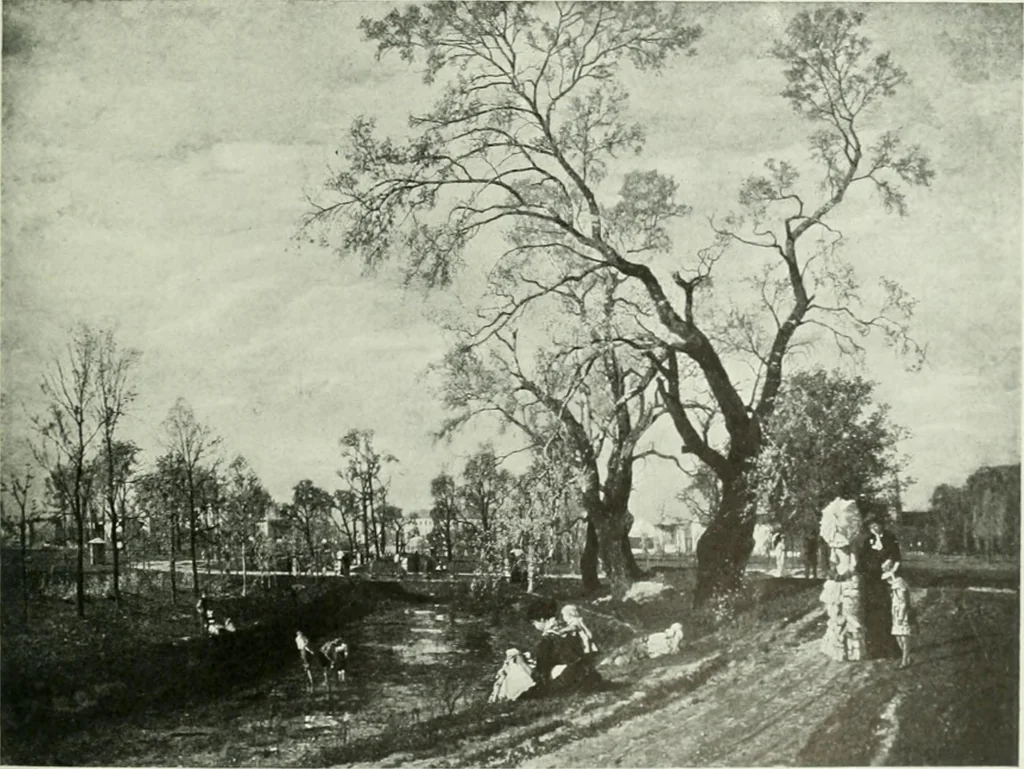An illustration from Studio international, 1893, leaf 68