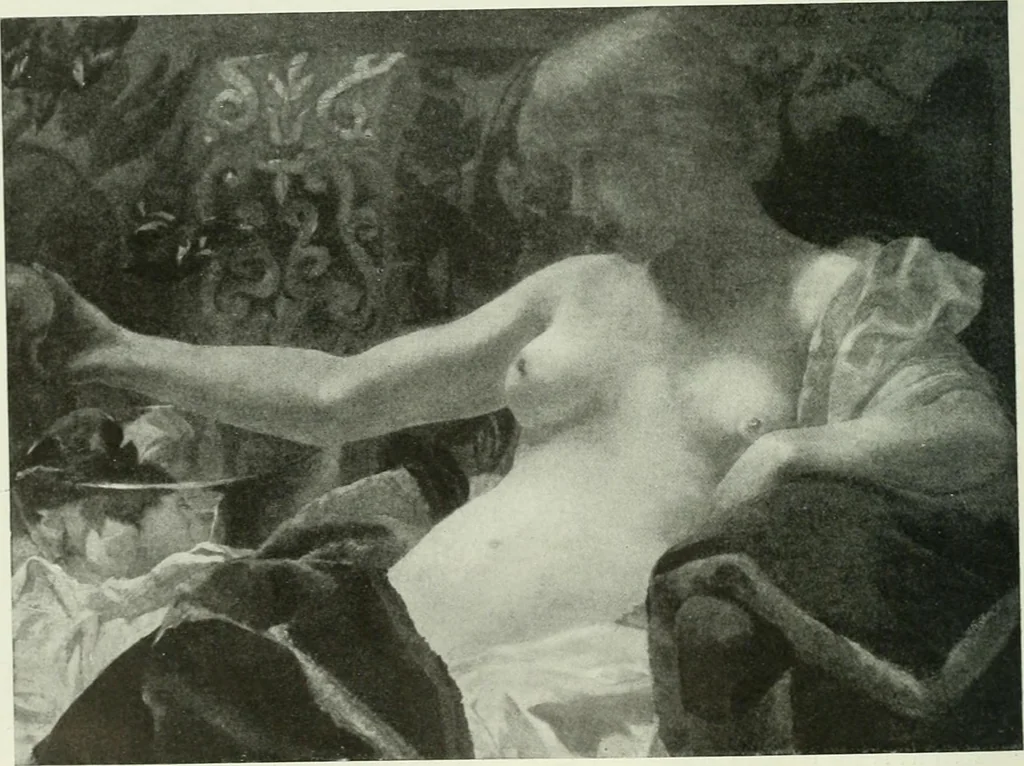 An illustration from Studio international, 1893, leaf 69