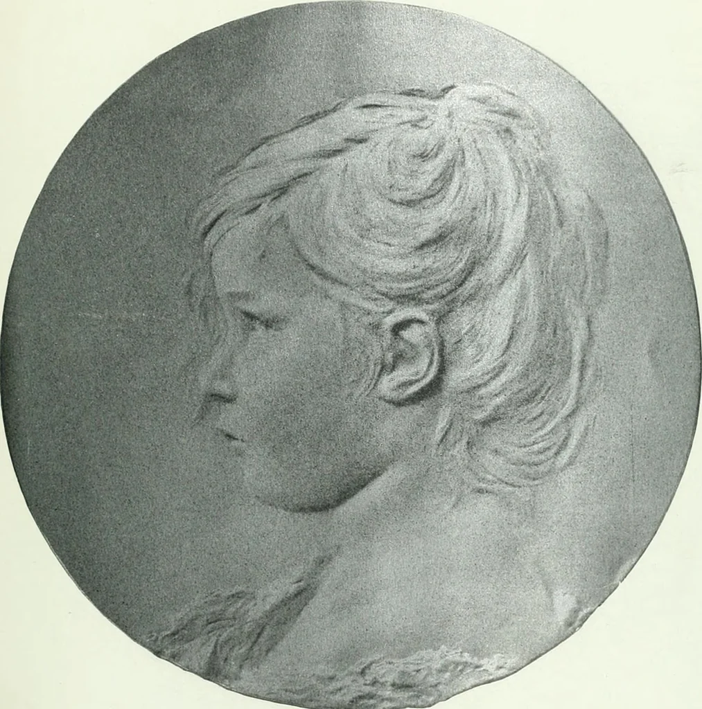 An illustration from Studio international, 1893, leaf 70