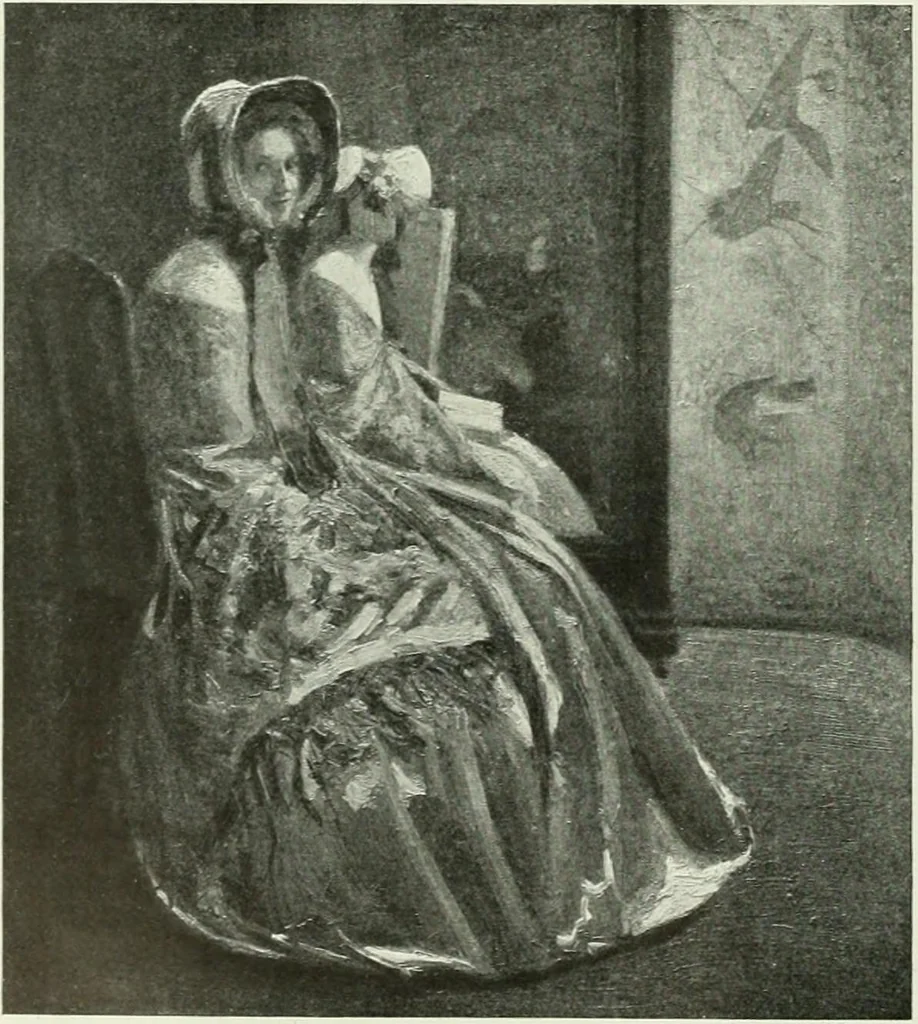 An illustration from Studio international, 1893, leaf 73