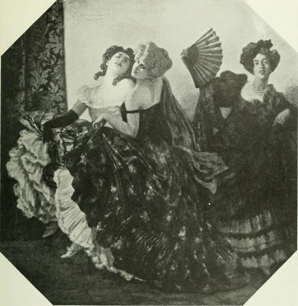 An illustration from Studio international, 1893, leaf 74