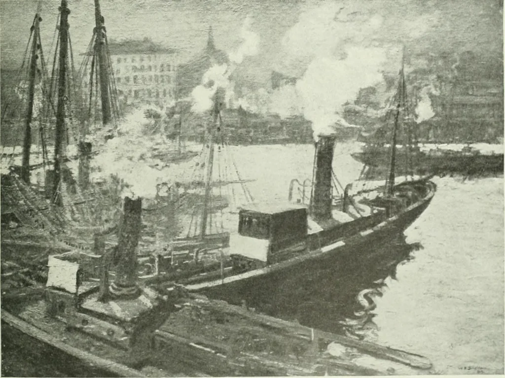 An illustration from Studio international, 1893, leaf 80