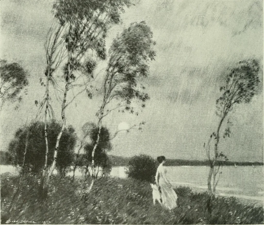 An illustration from Studio international, 1893, leaf 81