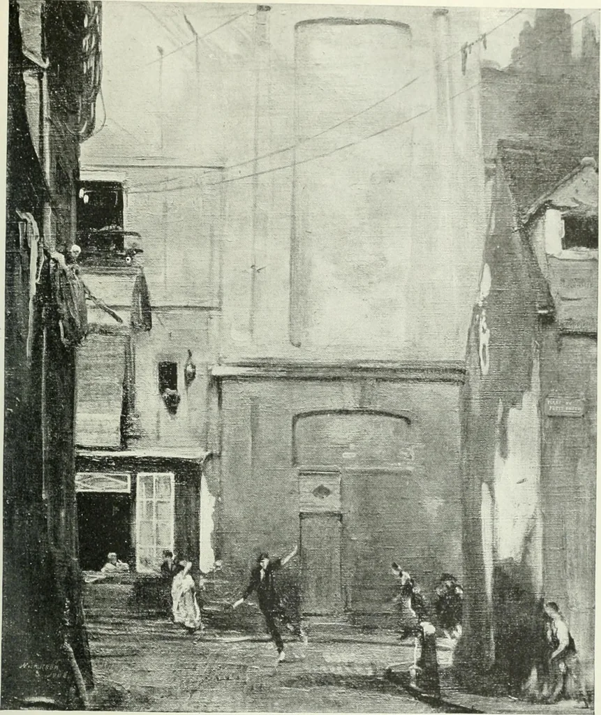 An illustration from Studio international, 1893, leaf 10