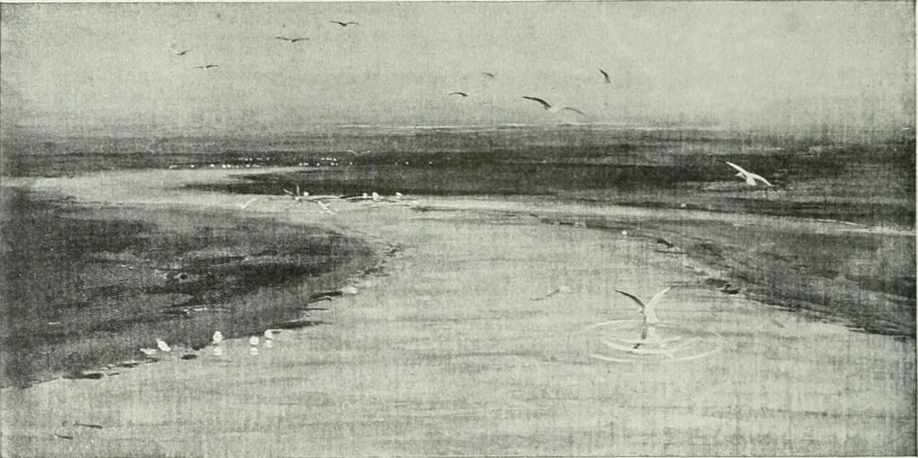 An illustration from Studio international, 1893, leaf 101