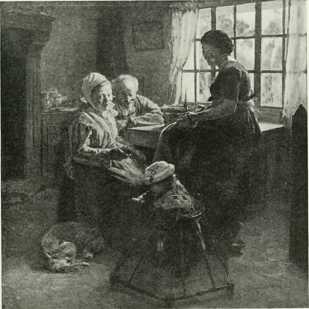 An illustration from Studio international, 1893, leaf 108