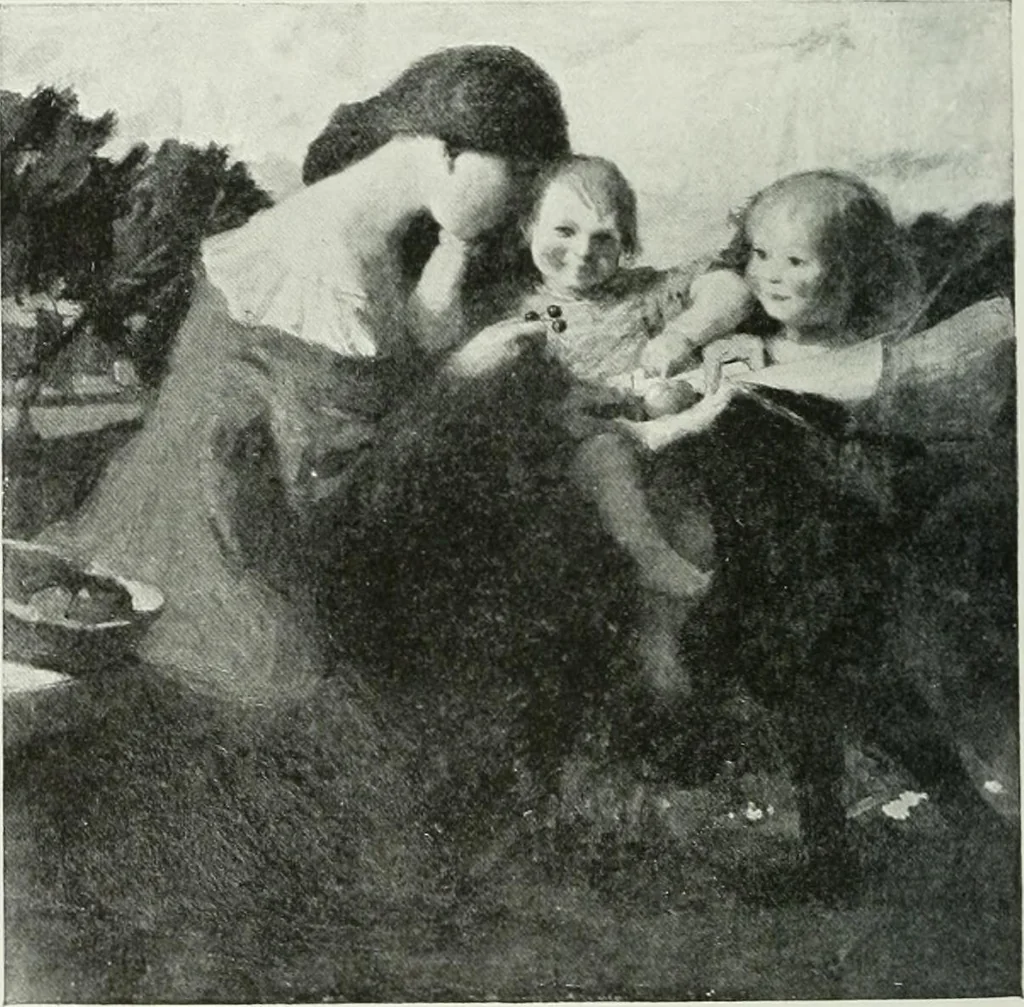 An illustration from Studio international, 1893, leaf 111