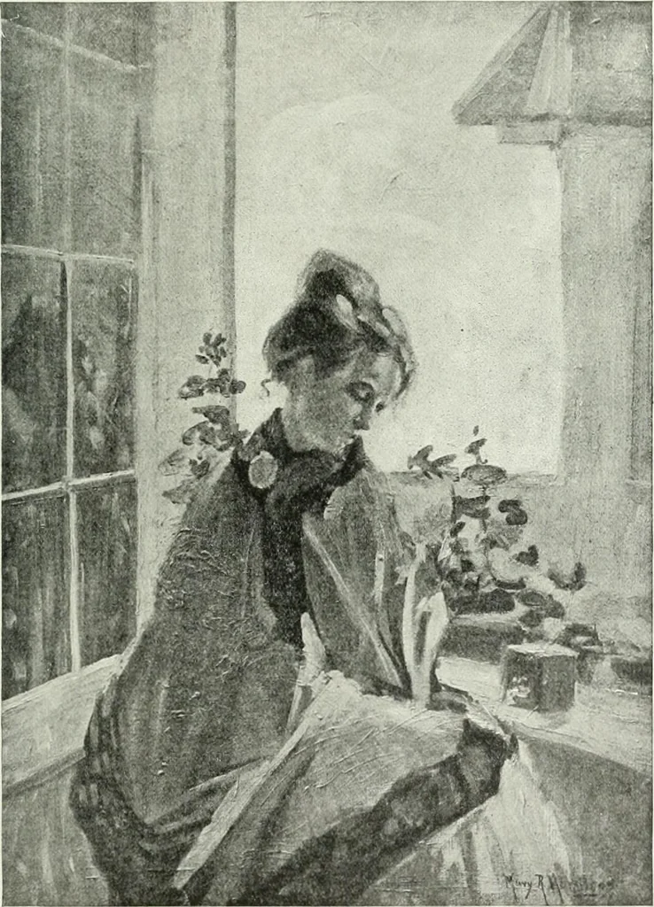 An illustration from Studio international, 1893, leaf 114