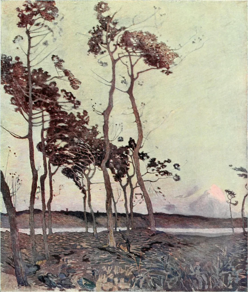 An illustration from Studio international, 1893, leaf 118