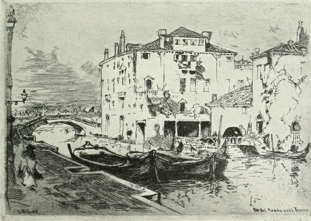An illustration from Studio international, 1893, leaf 120