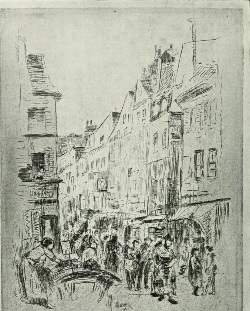 An illustration from Studio international, 1893, leaf 121