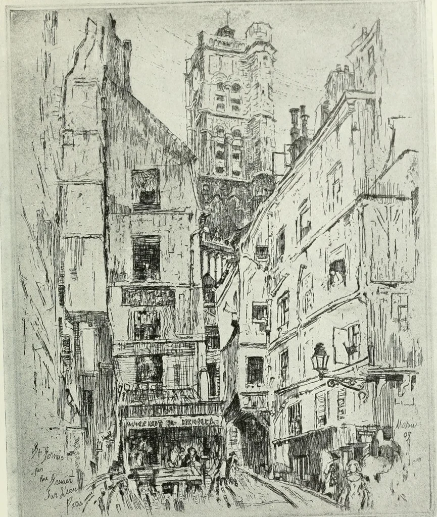 An illustration from Studio international, 1893, leaf 122