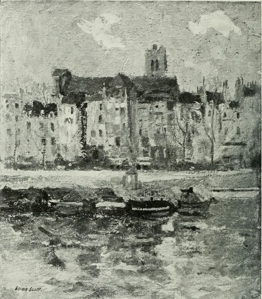 An illustration from Studio international, 1893, leaf 123