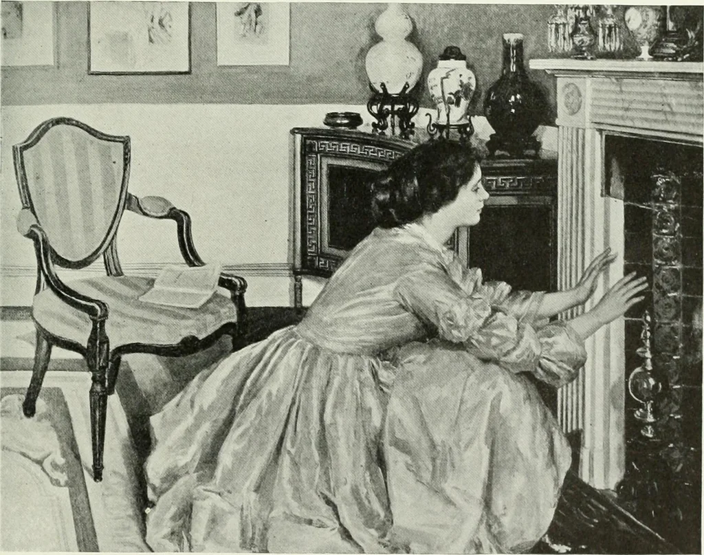 An illustration from Studio international, 1893, leaf 124