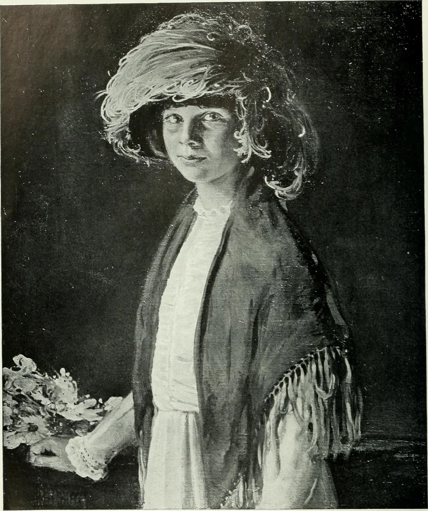 An illustration from Studio international, 1893, leaf 13