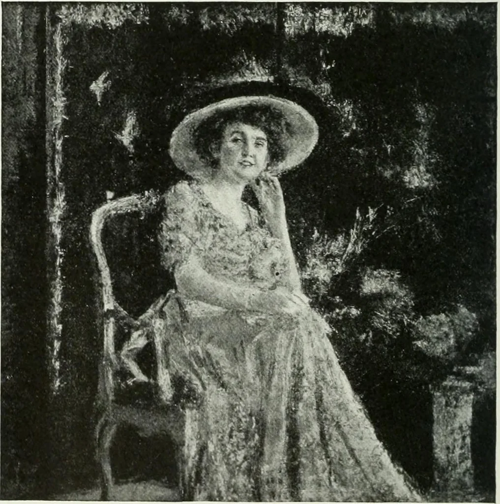 An illustration from Studio international, 1893, leaf 137