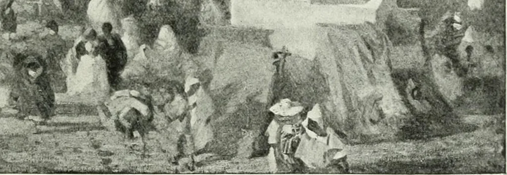 An illustration from Studio international, 1893, leaf 138