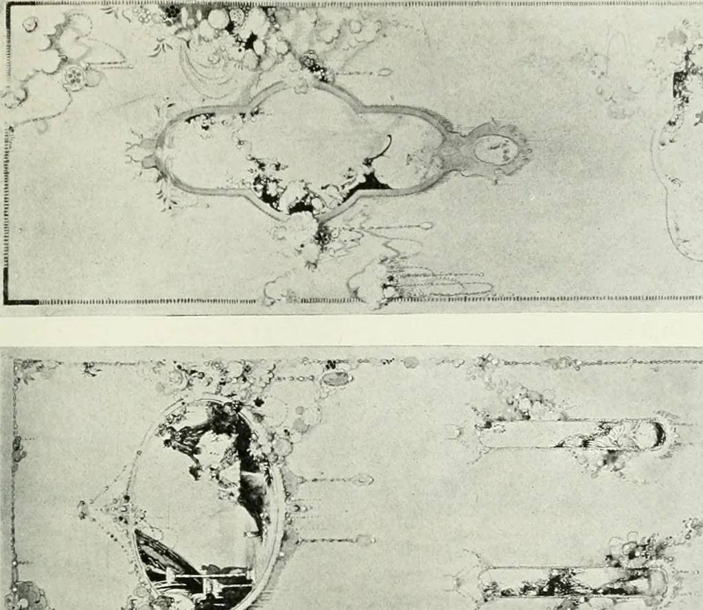 An illustration from Studio international, 1893, leaf 142