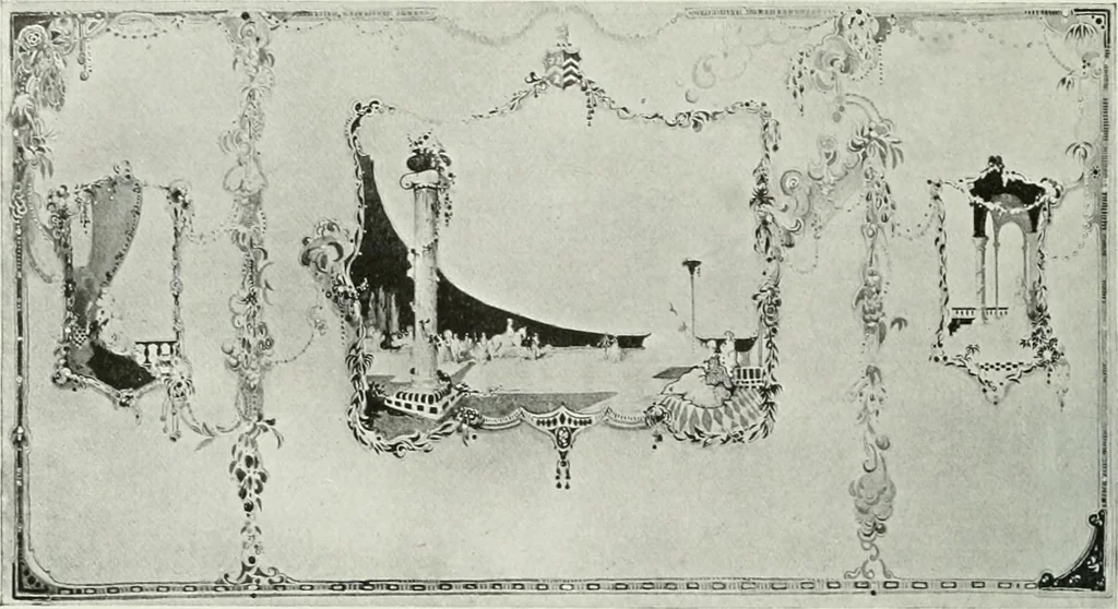 An illustration from Studio international, 1893, leaf 143
