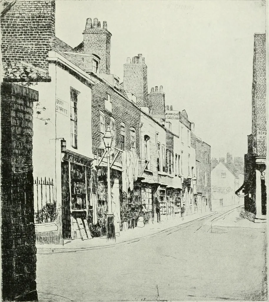 An illustration from Studio international, 1893, leaf 150