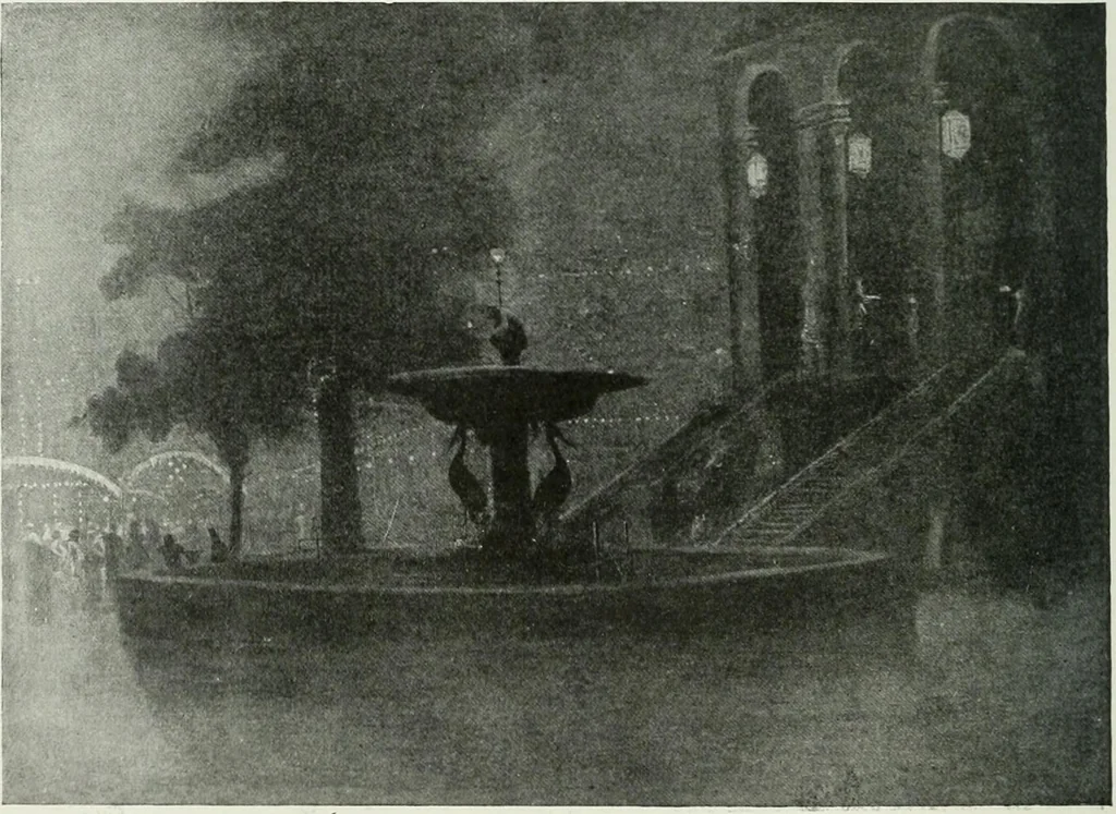 An illustration from Studio international, 1893, leaf 153