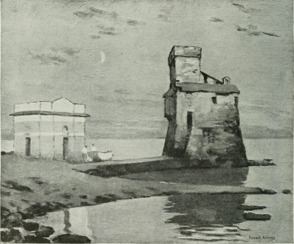 An illustration from Studio international, 1893, leaf 159