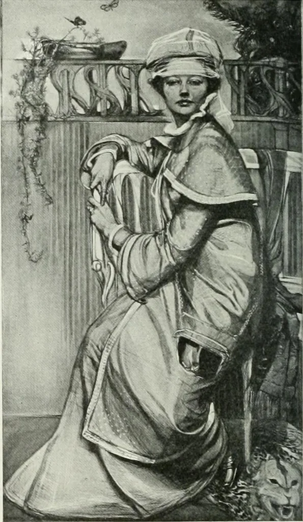 An illustration from Studio international, 1893, leaf 163