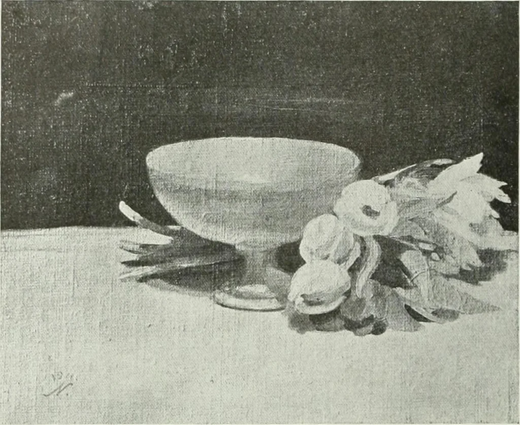 An illustration from Studio international, 1893, leaf 17