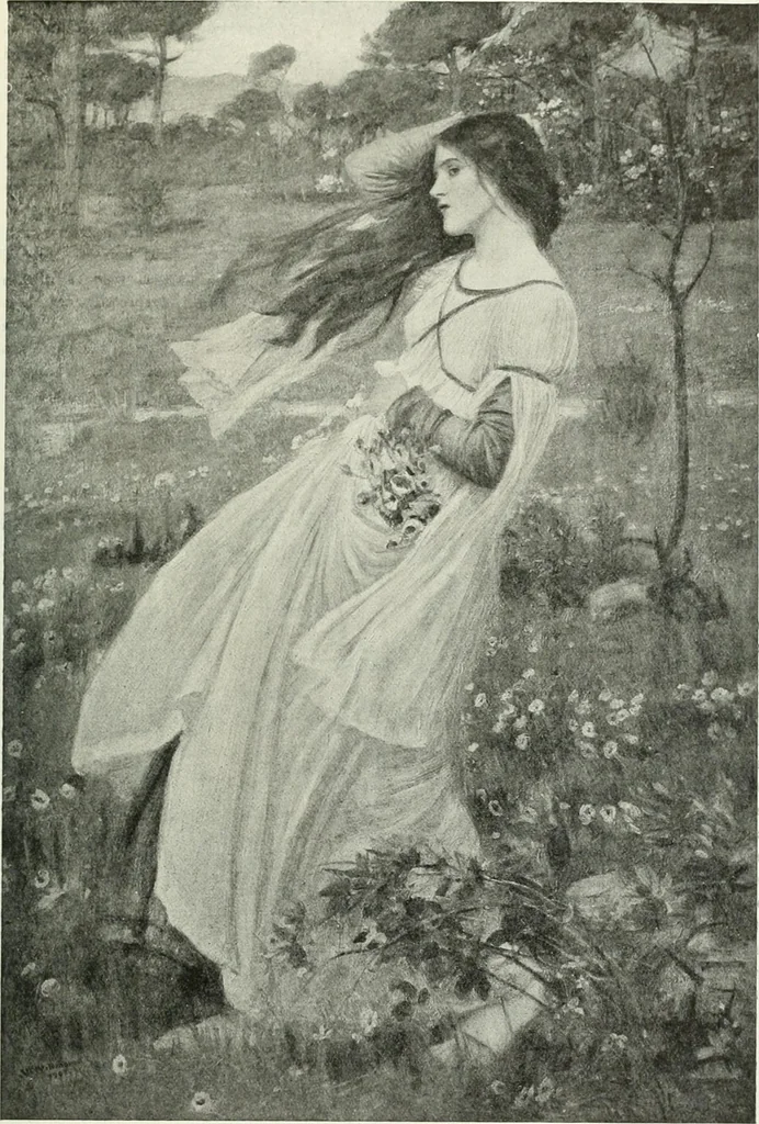 An illustration from Studio international, 1893, leaf 184