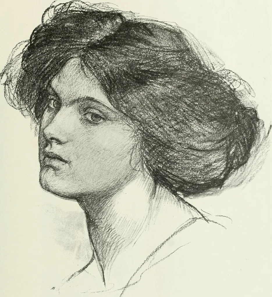 An illustration from Studio international, 1893, leaf 188