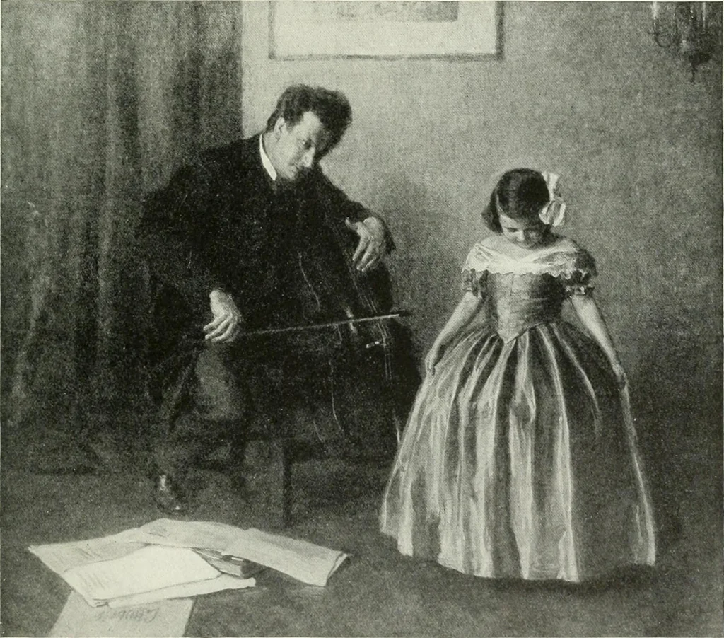 An illustration from Studio international, 1893, leaf 192