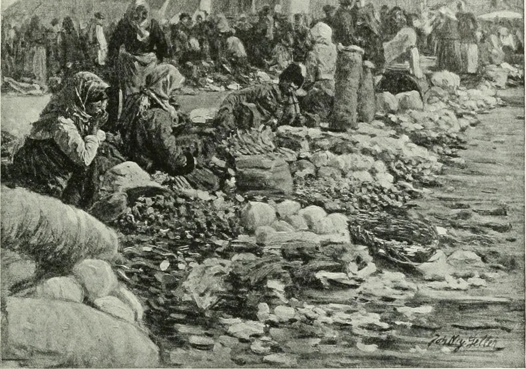 An illustration from Studio international, 1893, leaf 196
