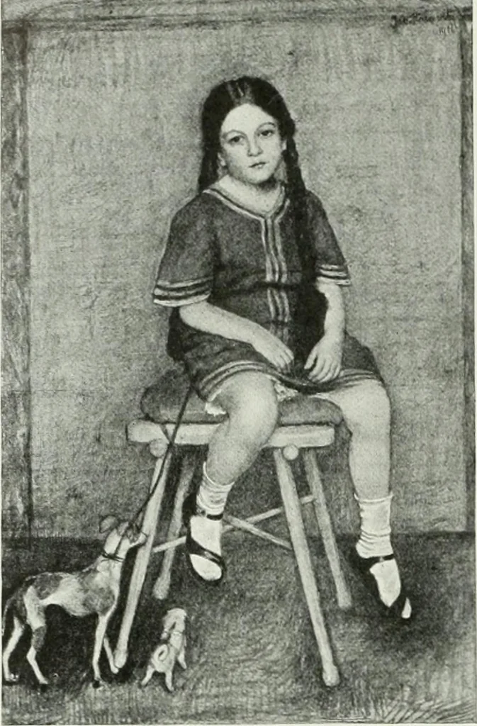 An illustration from Studio international, 1893, leaf 197