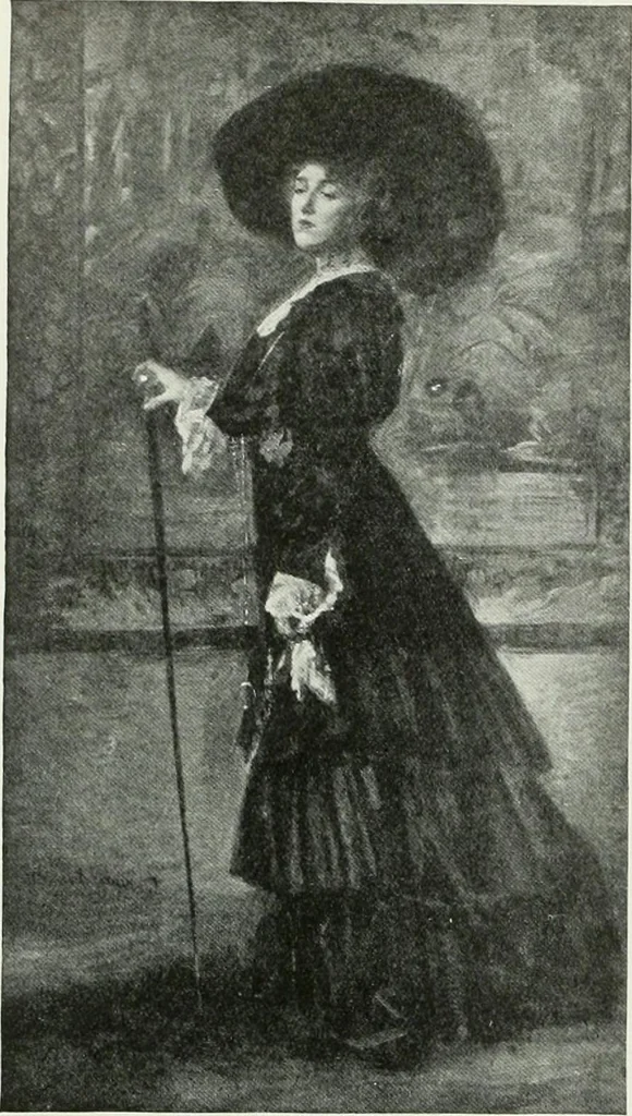 An illustration from Studio international, 1893, leaf 201