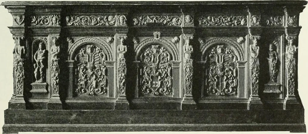 An illustration from Studio international, 1893, leaf 206