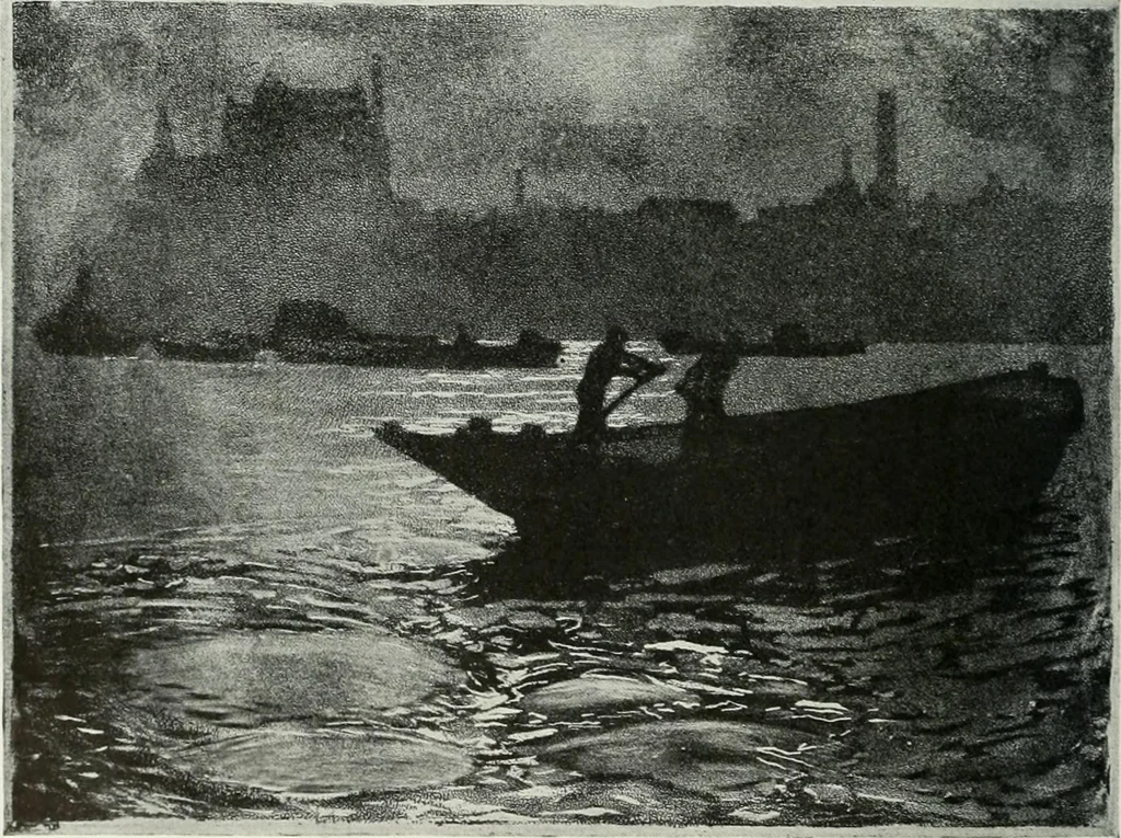 An illustration from Studio international, 1893, leaf 221