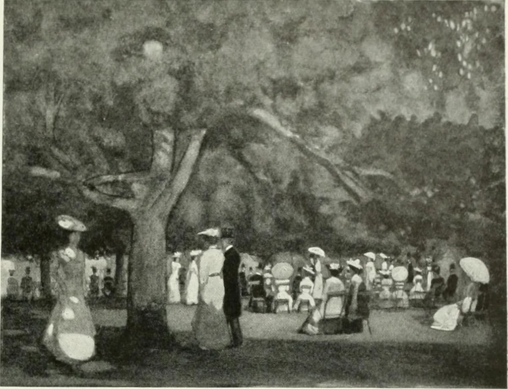 An illustration from Studio international, 1893, leaf 228