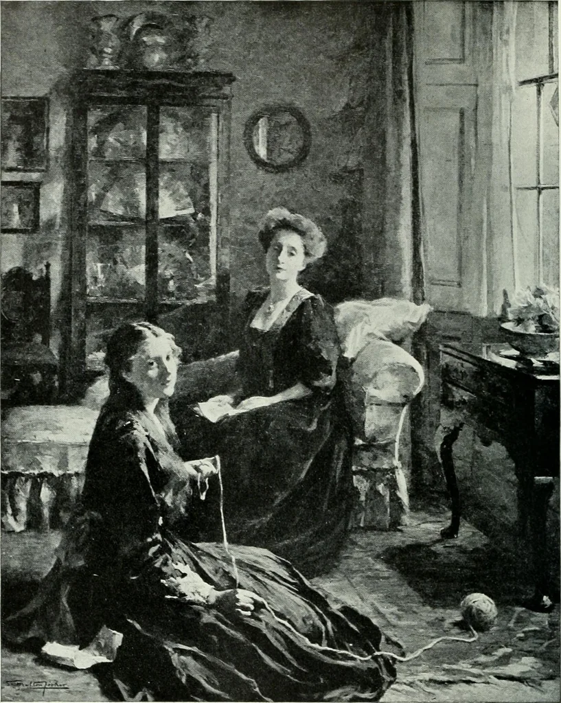 An illustration from Studio international, 1893, leaf 233