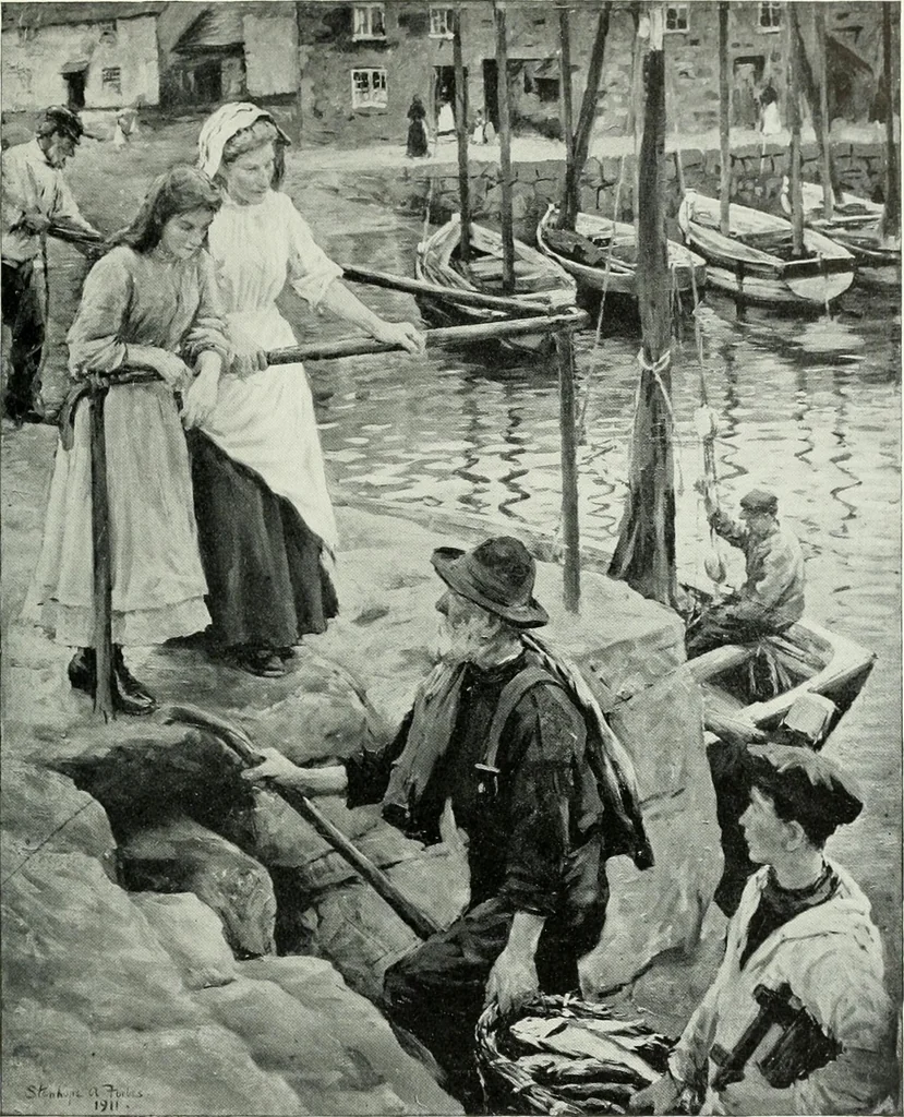 An illustration from Studio international, 1893, leaf 234