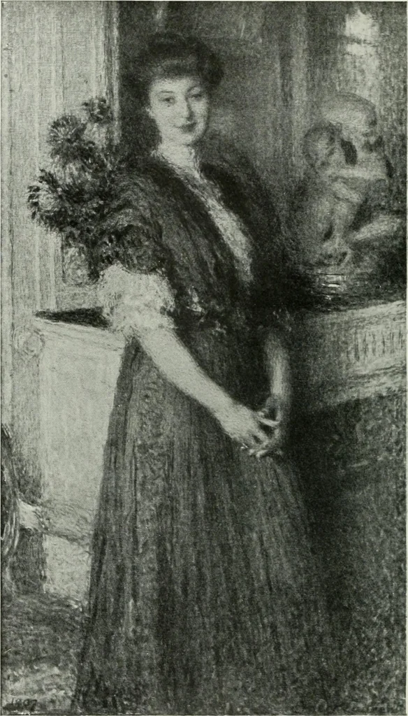 An illustration from Studio international, 1893, leaf 237