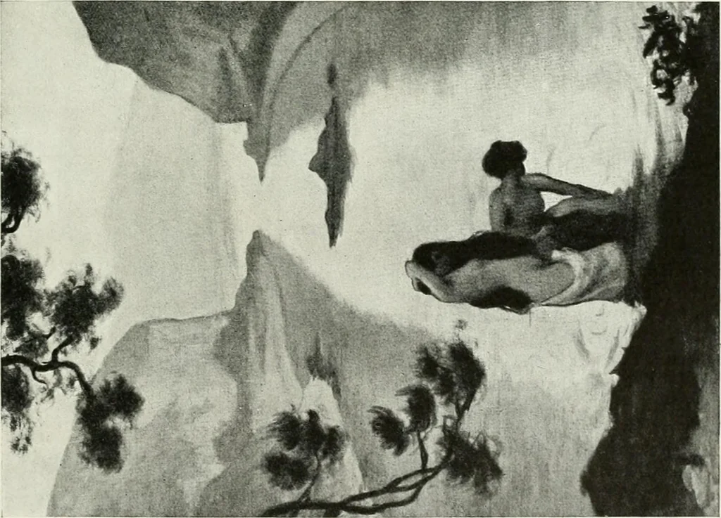An illustration from Studio international, 1893, leaf 240